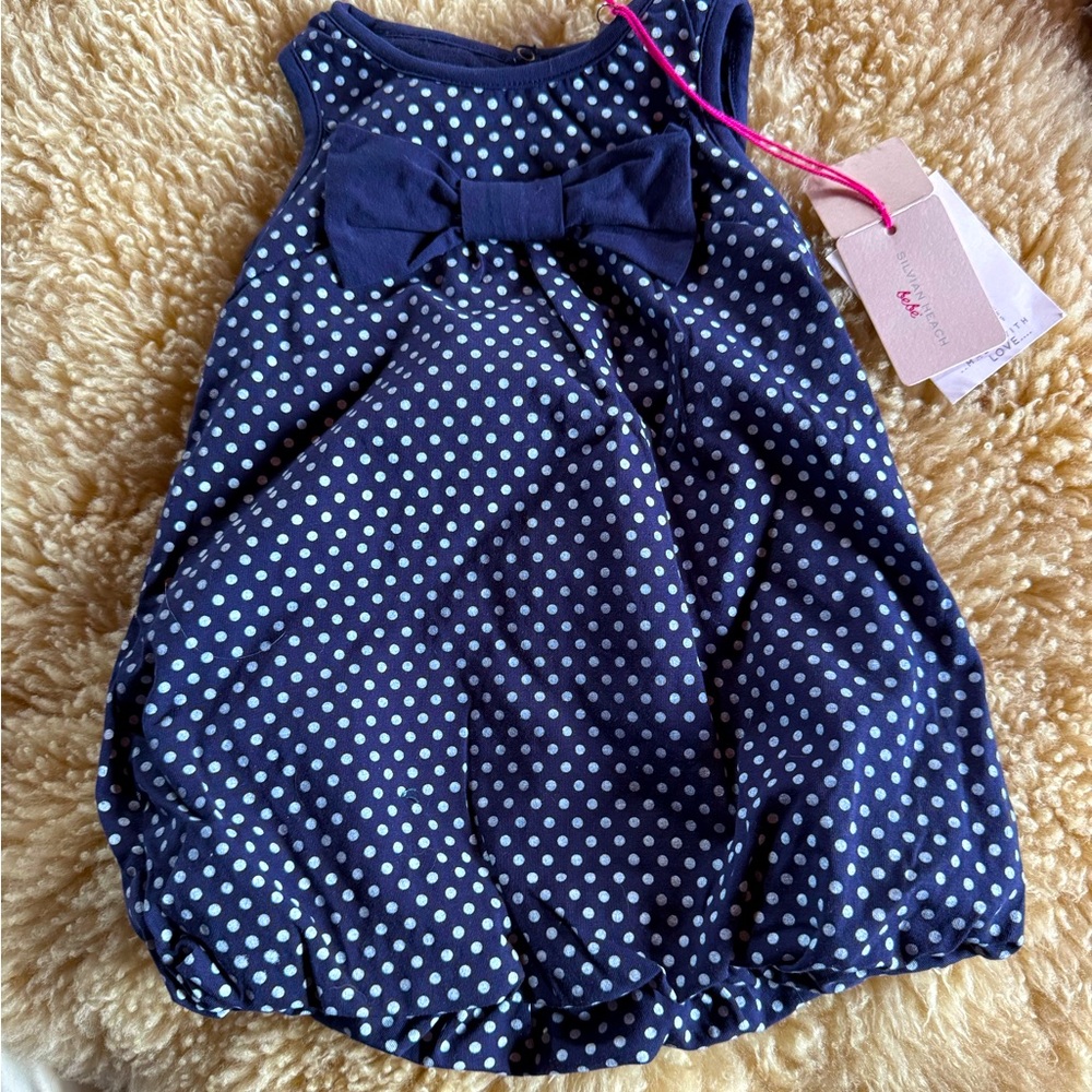 Baby bubble navy polka dot - Silvian Heach